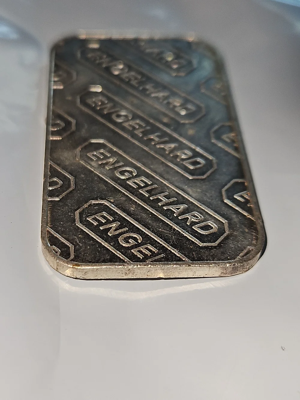 1 Troy Oz Fine Silver 999+ Ingot - Silver - Picture 3 of 6